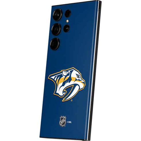 NHL Nashville Predators Logo Galaxy Skins